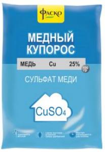 Медный купорос 100гр Фаско (50р.) Медный купорос 100гр Фаско (50р.)