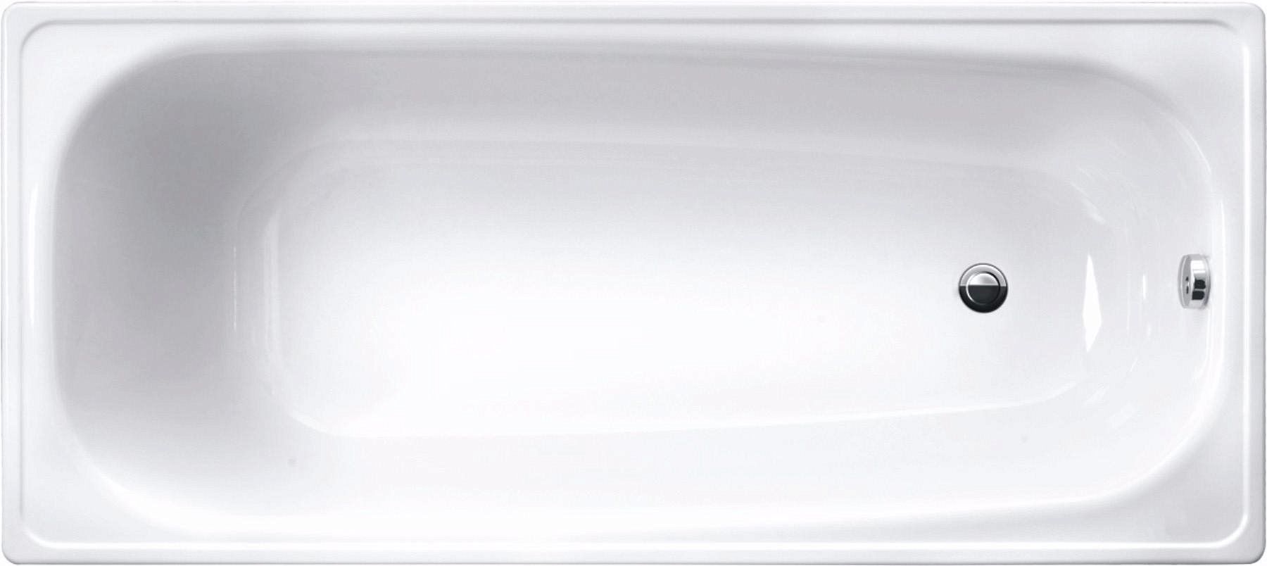 Ванна стальная 170*75 ITALICA с подлокотниками + комплект ножек WHITE WAVE