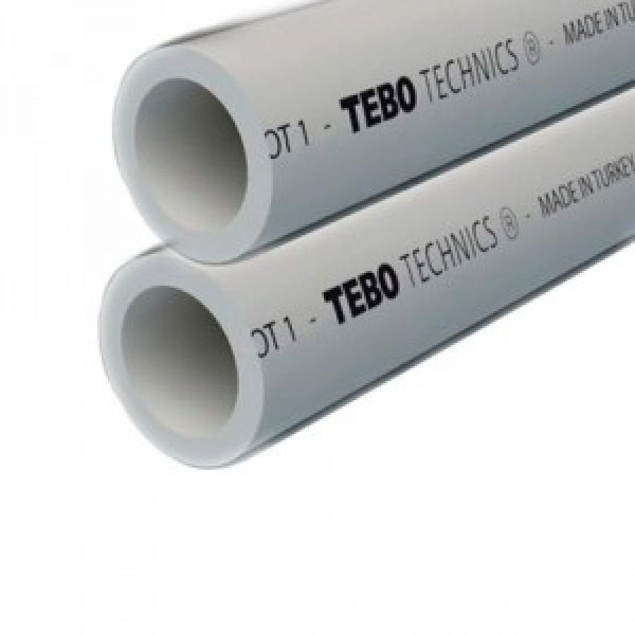 Трубы полипропиленовые для водопровода 20. ПП труба армированная стекловолокном 20х2,8 SDR 7,4 l4м Tebo. Труба Tebo r--TB 32 sdr6 стекловолокно 030010404. Труба SDR 6 pn20. Труба ПП Tebo 25.